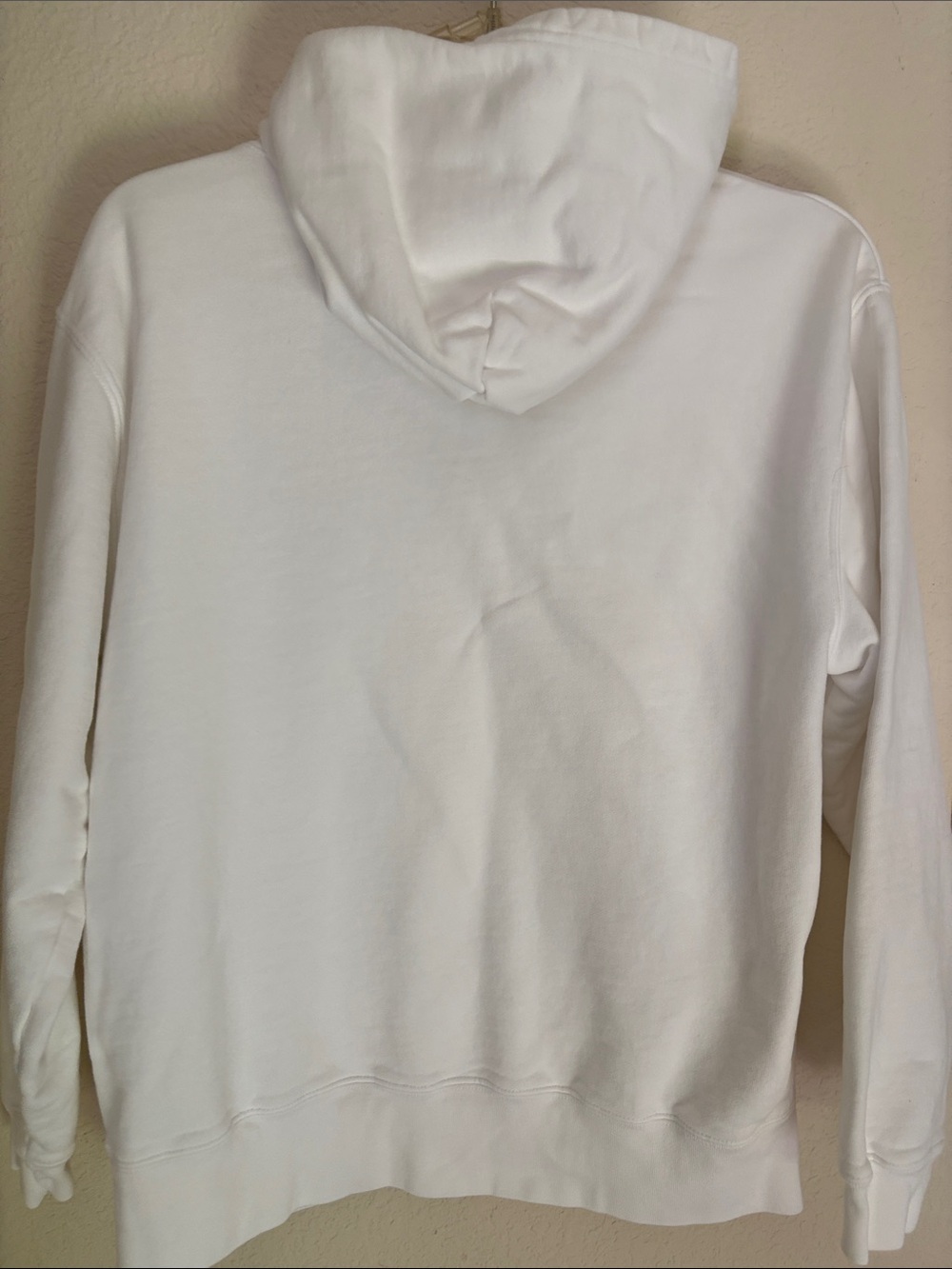 White Graphic Hoodie - The Vampire Dies In No Time - Picture 4 of 6